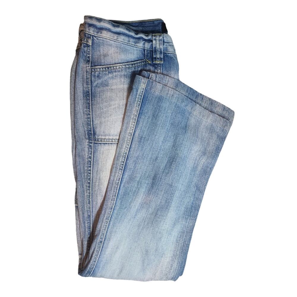 LondonJean 100% Cotton Straight Leg Jeans Size 6